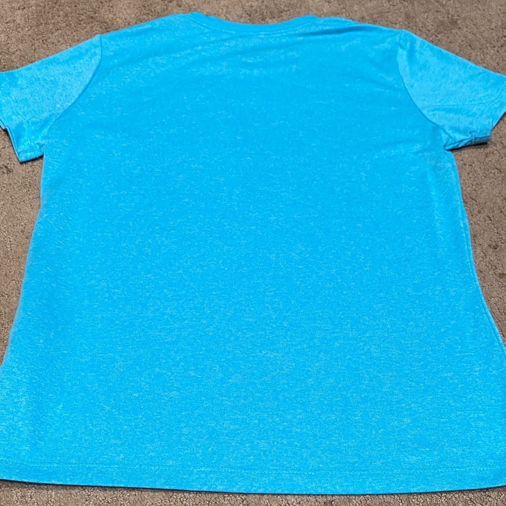 Nike Blue Short Sleeve Soft Tee-Small Activewear Summer Workout Athletic - Picture 7 of 9